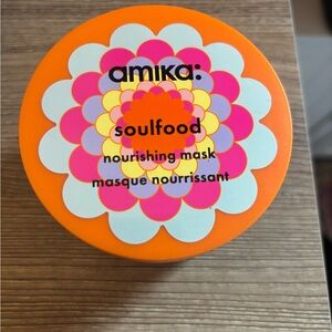 Amika Soulfood Nourishing Mask - Vibrant Orange and Pink